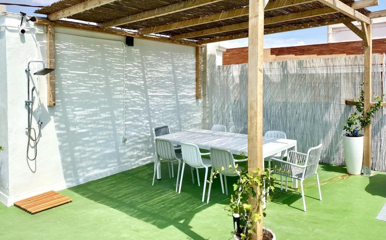Acogedor Estudio A Metros De La Playa, Con Zonas Comunes Y Terraza 3B فالنسيا المظهر الخارجي الصورة